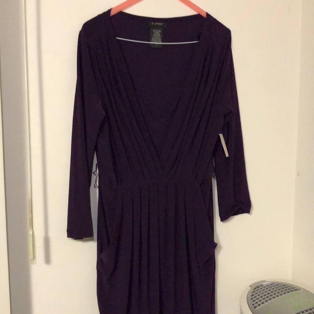 Purple dress